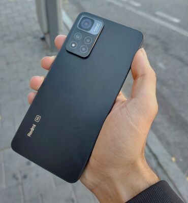 ikinci el mikrofon: Redmi Note 11 Pro+, 128 ГБ, цвет - Черный