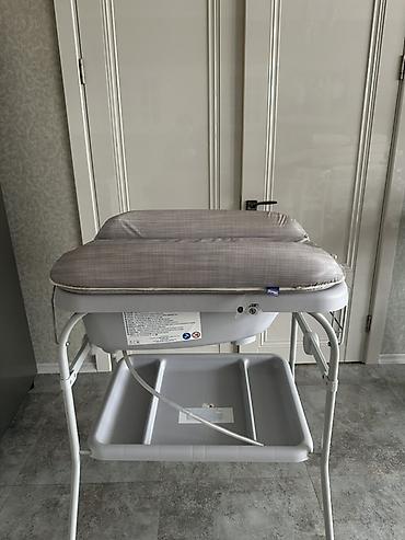 hamam əşyaları: Uşaq vannası və stendi - Rahat hamam üçün plastik uşaq vannası — 7