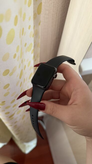 smart watch умные часы gt08: Умные часы Apple Watch Series 3 c корпусом черного цвета Компактные