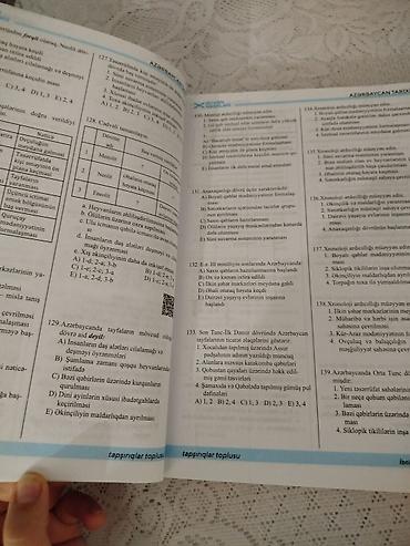 Kitablar və jurnallar: Məhsul: “Azərbaycan Tarixi – Abituriyentlər üçün tapşırıqlar toplusu” — 2
