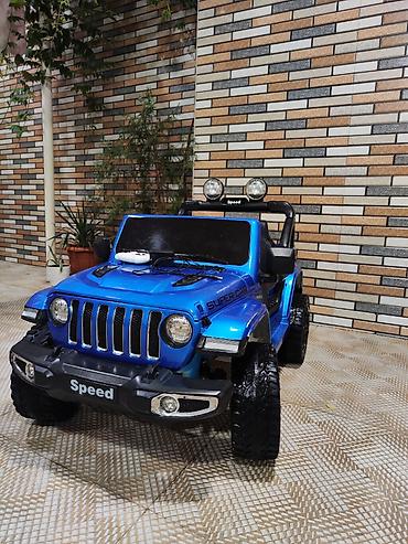 teker corabı: Uşaq üçün elektrikli off-road tipli maşın – “Speed” brendi, mavi rəng — 7