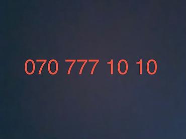 Nömrə: ( 070 ) ( 7771010 ), İşlənmiş