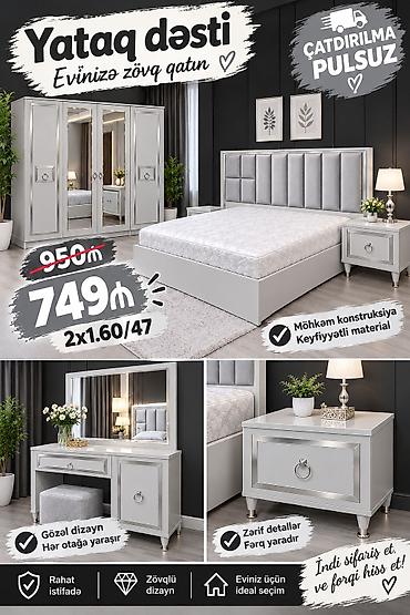 Yataq dəsti – evinizə zövq qatan, zərif və funksional seçim
