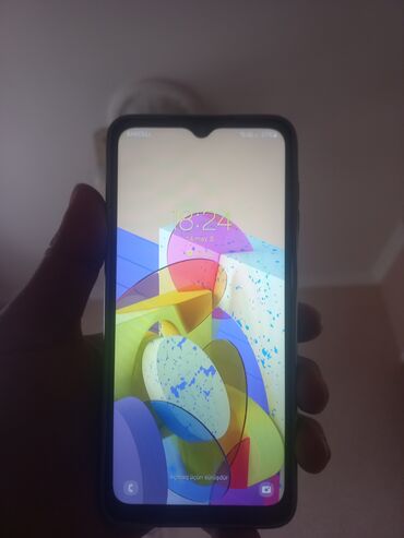 a12 kabrolari: Samsung Galaxy A12 | 32 GB | rəng - Qırmızı | Barmaq izi, Face ID