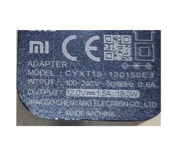 блок питания для ноутбука: Блок питания XIAOMI 12V 1,5A 18W для роутеров, CYXT18-12О15ОE3, штекер