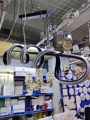 Подвесной светильник LED в современном стиле - Дизайн: изогнутые lalafo.kg да Подвесной светильник LED в современном стиле - Дизайн: изогнутые