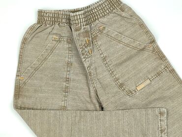 spodnie dla puszystych z wysokim stanem: Other children's pants, 4-5 years, 110, condition - Very good