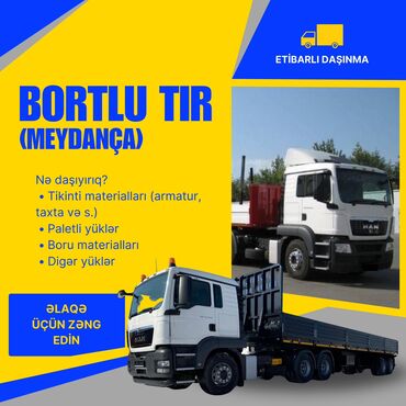 Yük daşımaları: 🚛 Yükdaşıma xidmətləri: bortlu yarımqoşqulu tırlar ✨ Etibarlı