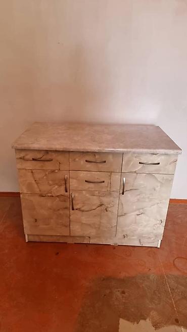 silver kitchen: Кухонный гарнитур, Б/у, ДСП — 1