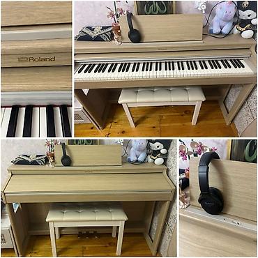 piano 250: Roland piano.qiymet 1800 man.oturacagi ile birge,3700azn.e alinib — 1