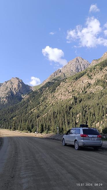 Такси: Минивен на заказ! УСЛУГИ ТРАНСФЕРА ПО ВСЕМУ КЫРГЫЗСТАНУ! Тойота сиенна — 12