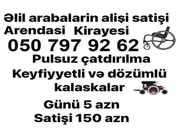 tibbi araba: Məhsul/xidmət: əlil arabalarının alışı, satışı və icarəsi - — 1