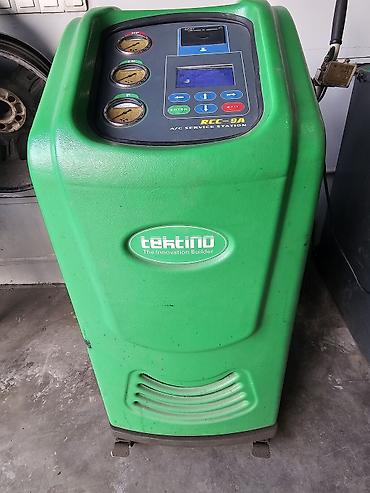 Другое автосервисное оборудование: Станция обслуживания автокондиционеров Tektino RCC-9A — 2