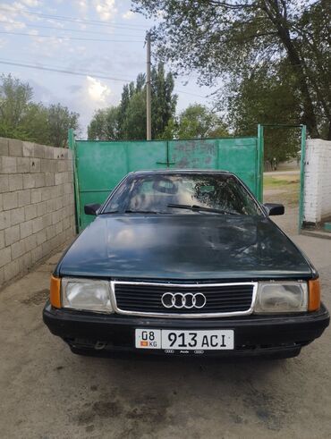 мерс сатам: Audi 100 C3 седан, зелёный металлик