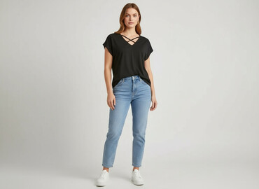 T-shirty: Emery Rose, T-shirt damski, rozmiar XS