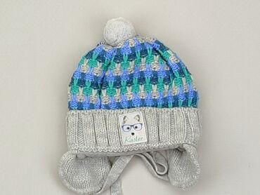 czapka zimowa prosto: Czapka, 38-39 cm, stan - Bardzo dobry