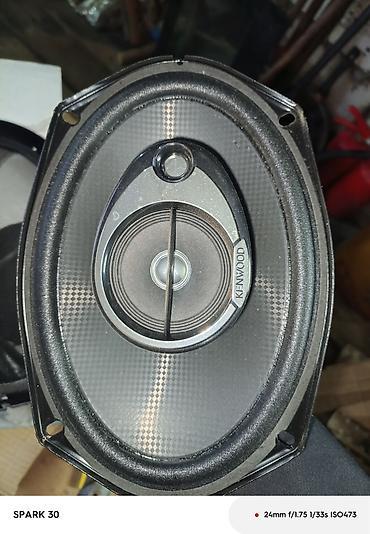 Аксессуары и тюнинг: Коаксиальные автомобильные акустические системы Kenwood, овальный — 1