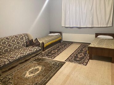 Uzunmüddətli kirayə mənzillər: 1 otaqlı mənzil – mebel və texnika ilə - Geniş otaq: iki tək nəfərlik — 4