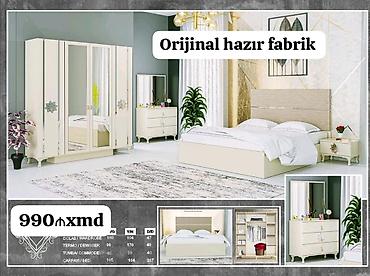 bazali yataq: Yataq otağı dəstləri – orijinal fabrik istehsalı 1) Boz/rəngli modern — 2