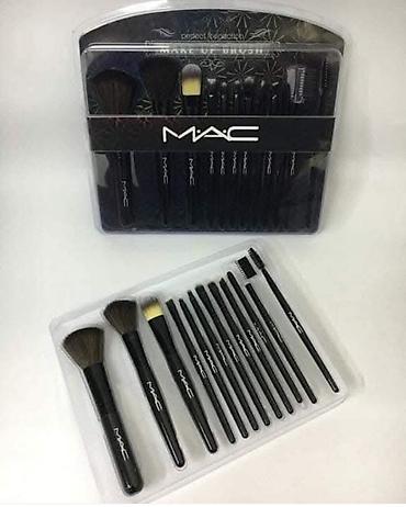mojet bit parfum: M.A.C 12 li Makiyaj firca dəsti Premium klass original ilə birə bir — 1