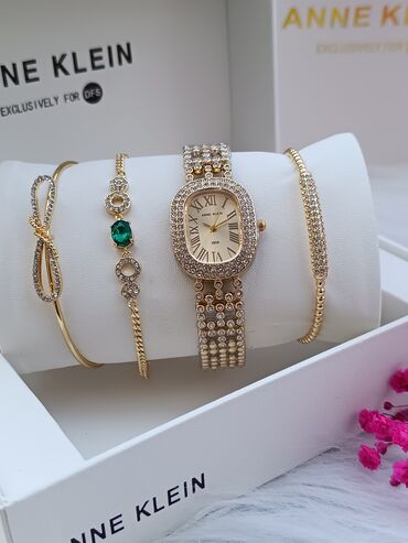 Saat dəstləri: Yeni, Klassik Saat dəsti, rəng - Qızılı — 9