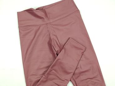 new yorker krótkie spodenki dresowe: Leggings Eco-leather for women, size XL (EU 42)