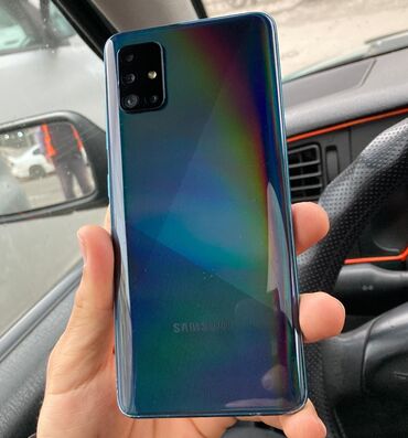samsung galaxy win i8552: Samsung A51, Б/у, 64 ГБ, цвет - Синий, 2 SIM