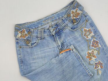 buty rick and morty cropp: Spodnie 3/4 damskie, rozmiar M