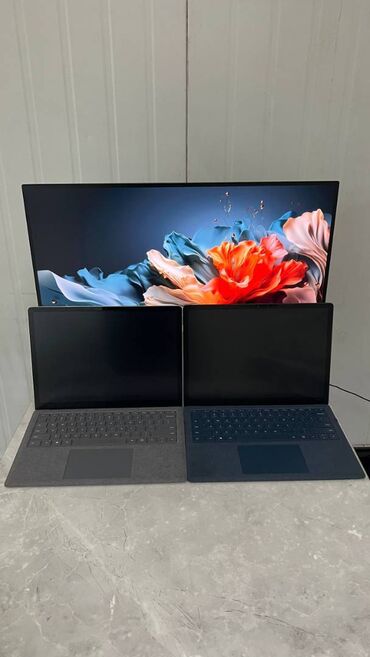 купить рабочий ноутбук: Ультрабук, Microsoft Surface, 8 ГБ ОЭТ, Intel Core i5, 14.3 ", Оюндар үчүн, эс тутум SSD