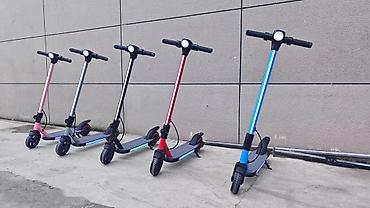 Elektrikli samokatlar: Скутер Elektrik Skuter – LED işıqlı, portativ şəhər nəqliyyatı — 6