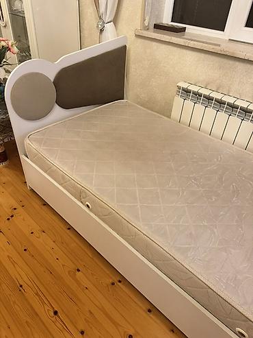 carpayi satiram: Tək nəfərlik çarpayı və döşək dəsti - Ölçü: təxmini 95x206sm tək — 3
