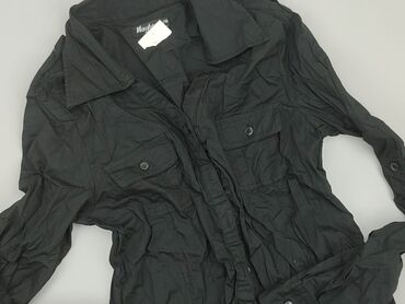 Shirts: Shirt 16 years, condition - Good, pattern - Monochromatic, color - Black