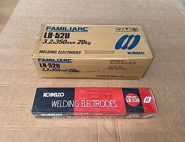 Электроды: Этектроды LB-52U (Kobelco) - оригинал: •2,6мм •3,2мм •4,0мм — 10