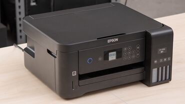 сканеры документ сканер: МФУ Epson EcoTank 4150 цветной, с каробкой и документами