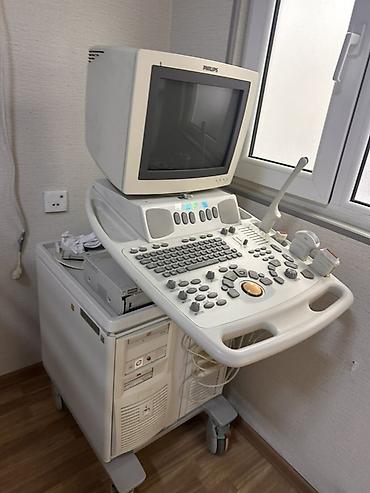 data cart: Philips ultrasəs diaqnostika sistemi – stasionar, mobil arabada — 1