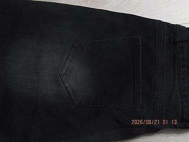 бэгги: Джинсы, Средняя талия, L, XL — 4