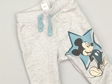 klapki basenowe chłopięce: Sweatpants, Disney, 6-9 months, condition - Good