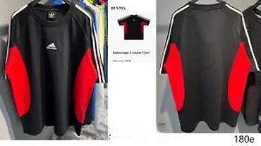 Majice: Men's T-shirt Balenciaga, bоја - Siva — 13