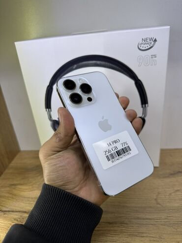 купить айфон 15 про бишкек: IPhone 14 Pro, 256 ГБ, Ак, Куту, 77 %
