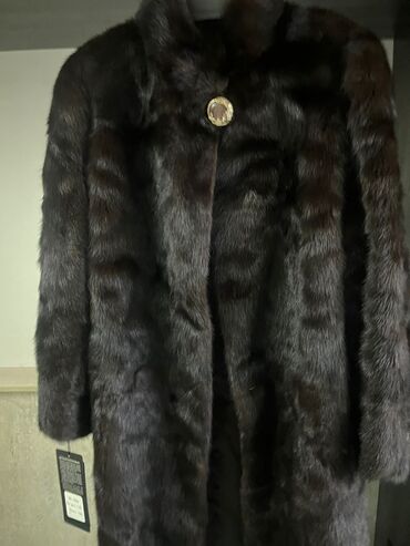 Шубы: Шуба, Норка, Длинная модель, 2XL, 3XL, 4XL — 1