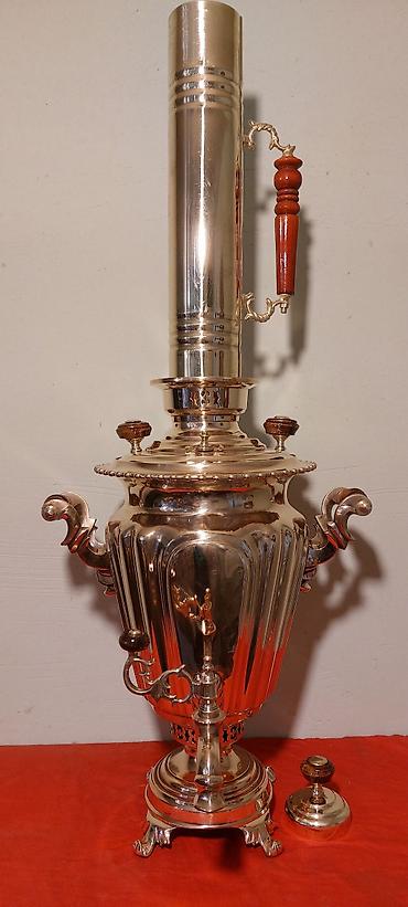 samovar 3 litr: 19-cu esrin sonlari Tula istehsali samovar 5-litrlikdir, materiali; — 3