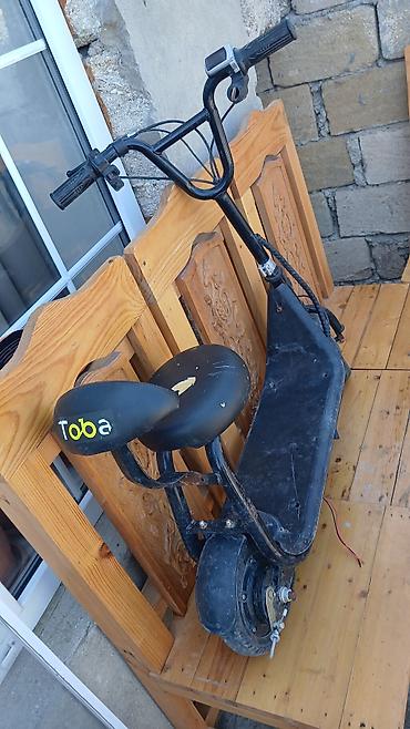 skuter motor elektrik: Elektrik skuter – oturacaqlı model - Rəng: qara - Oturacaq: yumşaq — 3