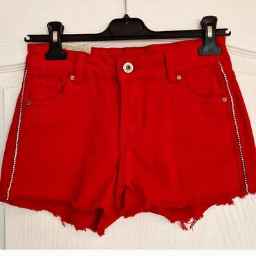 pantalone za trudnice h m: M (EU 38), bоја - Crvena, Jednobojni