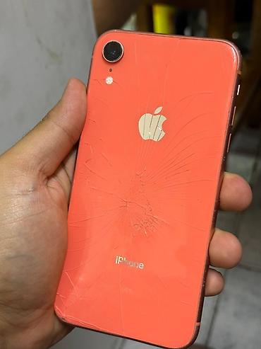 айфонв: IPhone Xr, Б/у, 128 ГБ, Коралловый, 75 % — 6