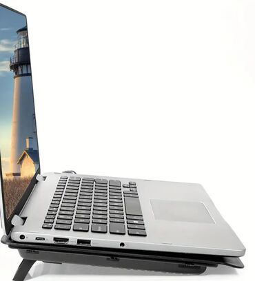 notebook çanta: 💨 Laptop Soyuducu – 14 düym – 15.6 düym -Tək Fanlı 🔹 Uyğundur: 14