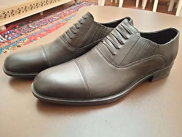 Ayaqqabılar: Klassik kişi ayaqqabısı – qara rəng, kap-toe dizayn - Model: slip-on — 3