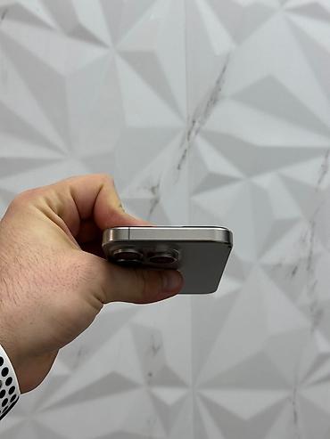 Apple iPhone: IPhone 15 Pro, 256 GB, Gümüşü, Face ID — 7