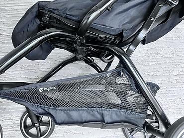 cybex beezy: Коляска, Cybex, цвет - Черный, Б/у, Самовывоз, Бесплатная доставка, Платная доставка — 6