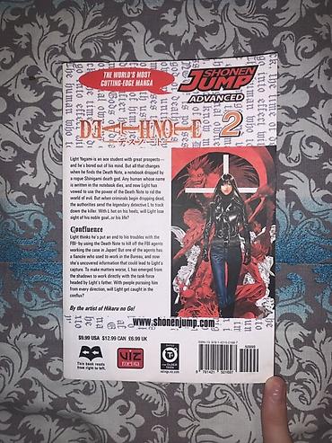 monster manga: Death Note manqası ingilis dilində orijinal Yaponiyadan gətirilib — 1