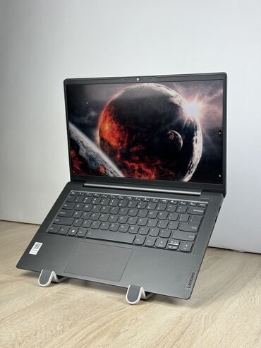 ноутбуки с сенсорным экраном: Ноутбук, Lenovo, 8 ГБ ОЗУ, AMD Ryzen 7, 14 ", Б/у, Для несложных задач, память SSD